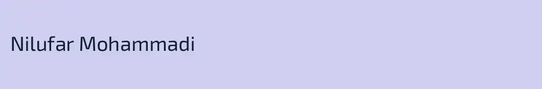 Nilufar Mohammadi